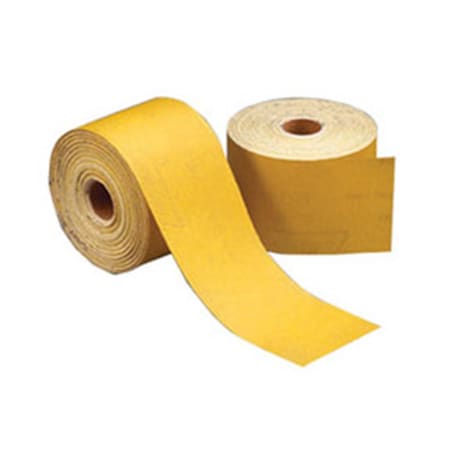 Norton Co 2 - 0.75 x 25 in. 220 Sheet Roll, Gold NTN-6150